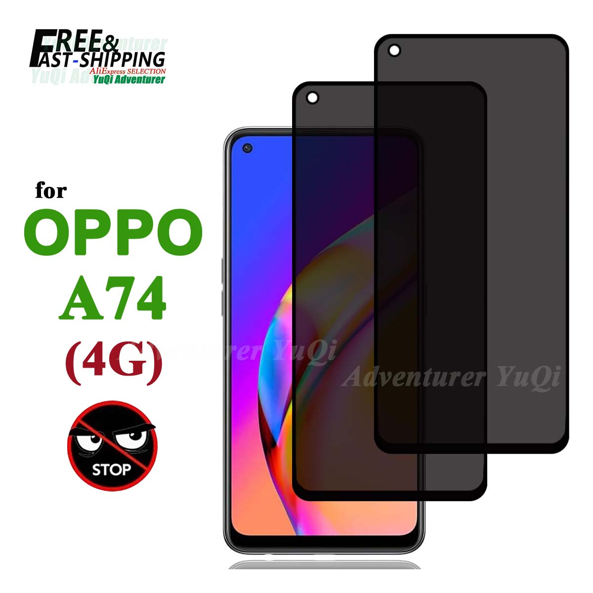 Anti Spy Screen Protector For  - Anti Spy Privacy Glass Case ulasan dan harga