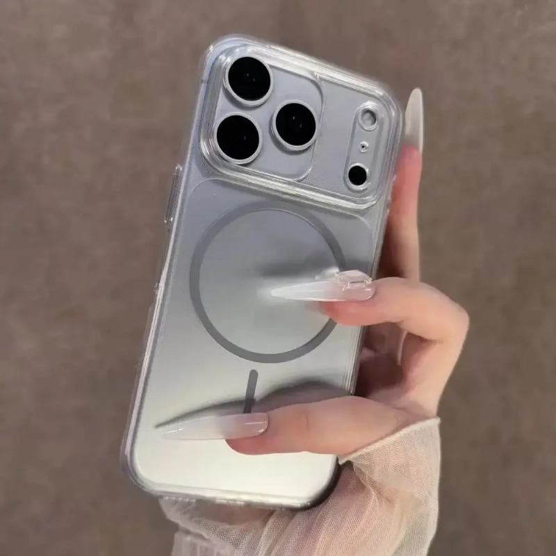 Titanium Color For Magsafe Mag - Clear Shockproof Bumper Case ulasan dan harga