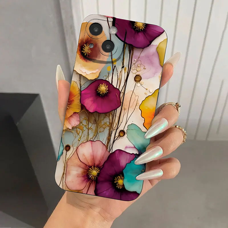 Vintage Floral Pattern Soft TP - Vintage Floral Pattern Soft Case ulasan dan harga