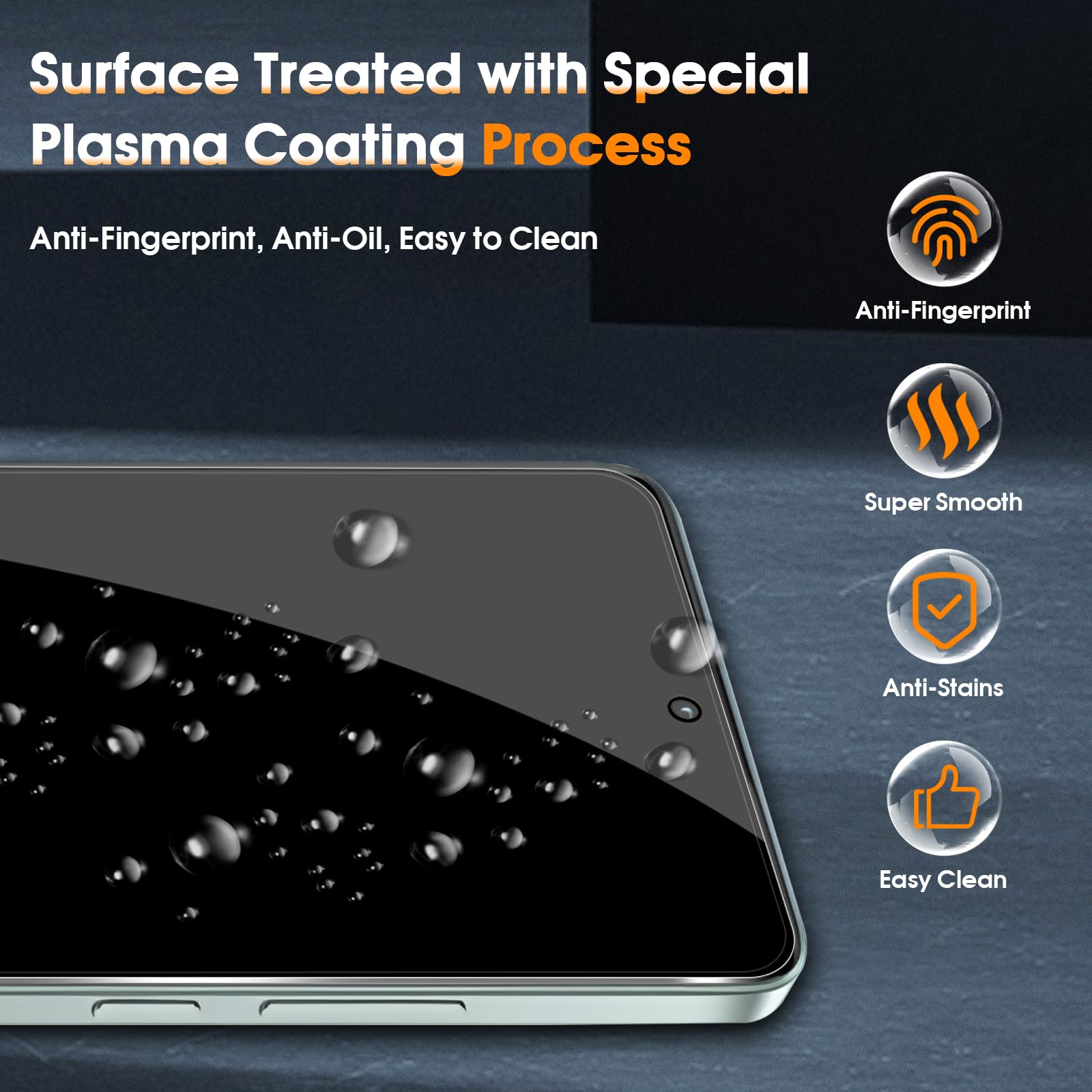 Anti Spy Screen Protector For  - Anti Spy Privacy Glass Case ulasan dan harga