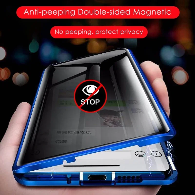 Anti Peep Spy Privacy Double S - Anti Spy Privacy Glass Case ulasan dan harga