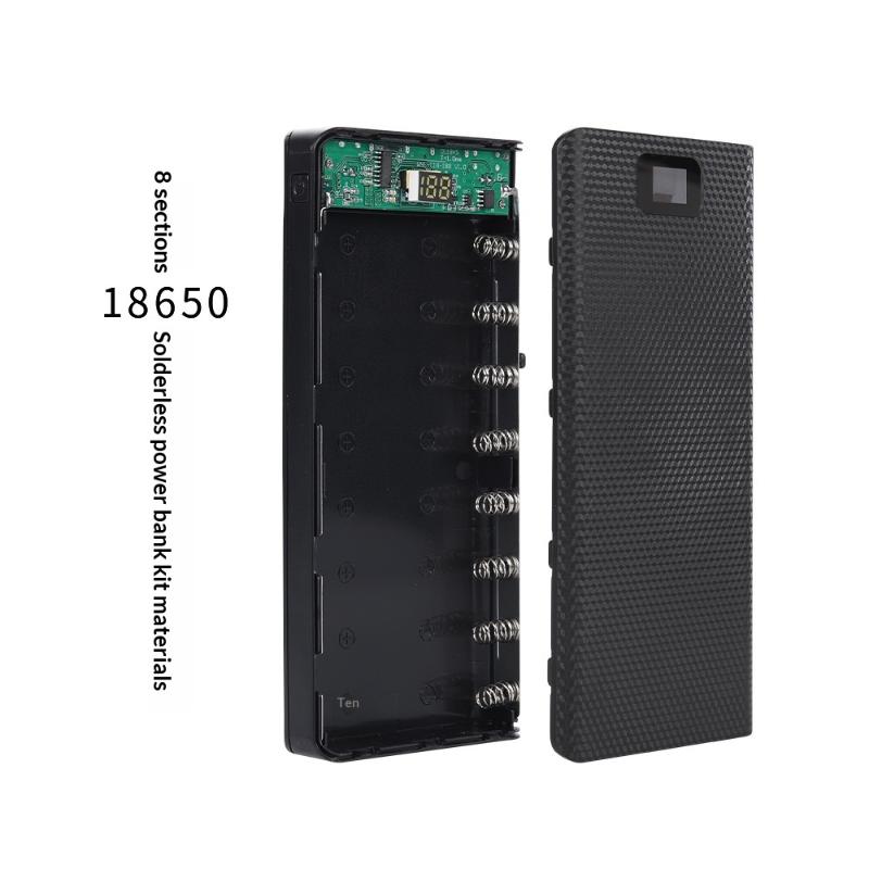 1pc DIY 8*18650 Battery Power  - Power Banks ulasan dan harga