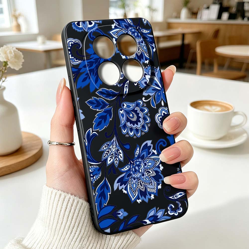 Vintage Design Floral Pattern  - Vintage Floral Pattern Soft Case ulasan dan harga