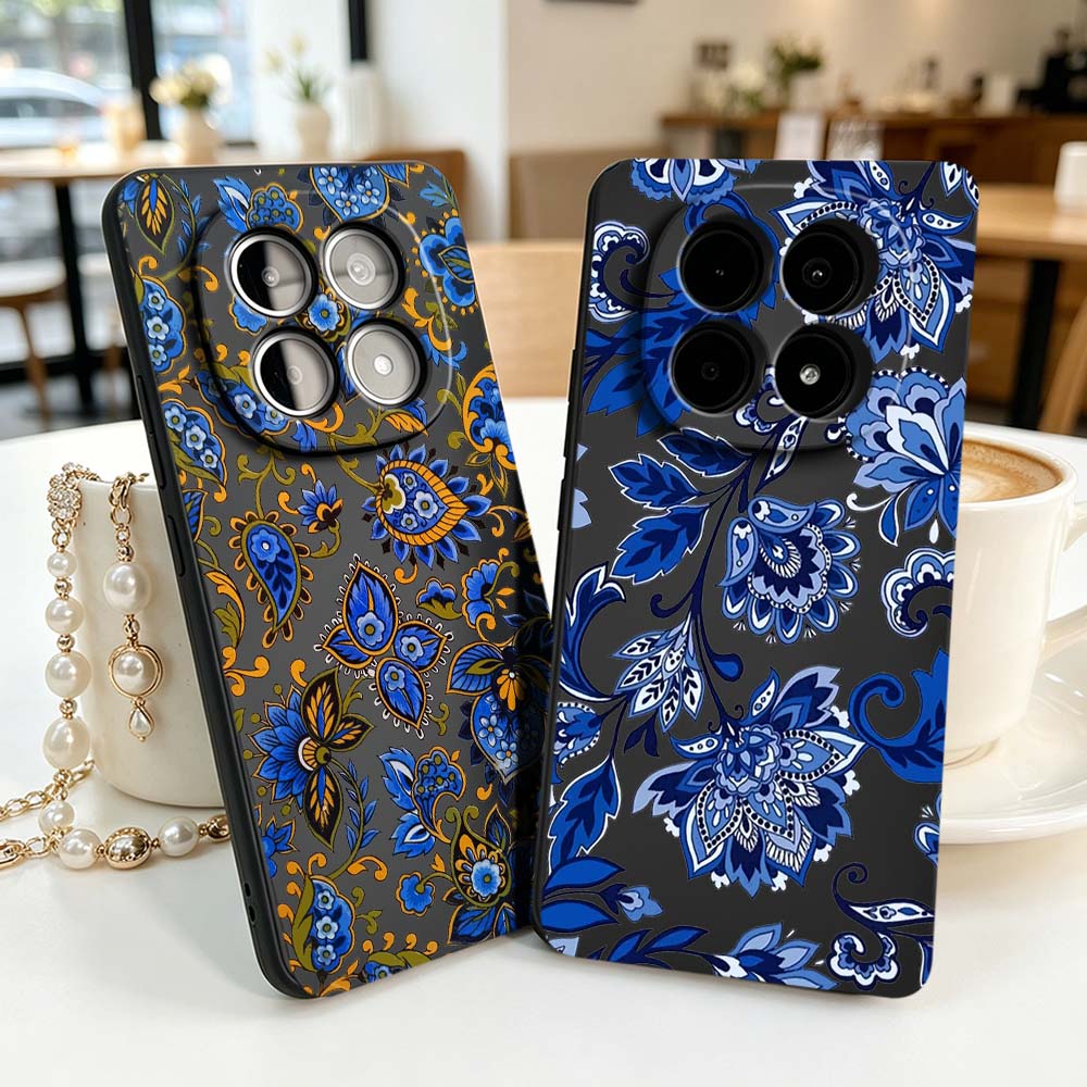 Vintage Design Floral Pattern  - Vintage Floral Pattern Soft Case ulasan dan harga