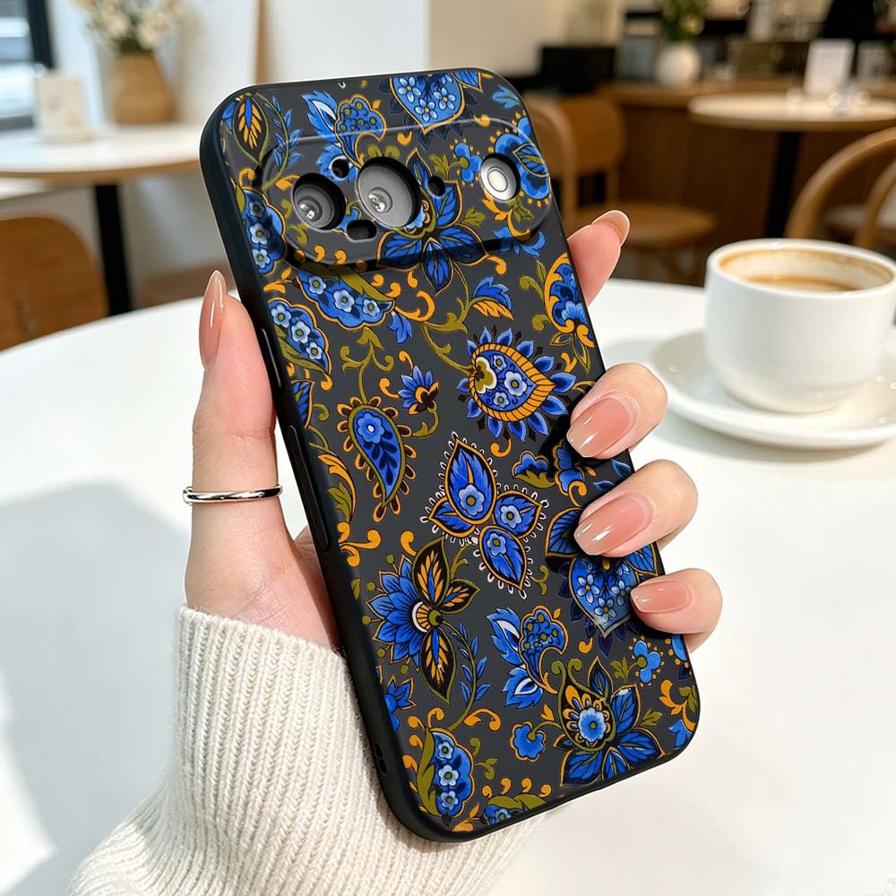 Vintage Design Floral Pattern  - Vintage Floral Pattern Soft Case ulasan dan harga