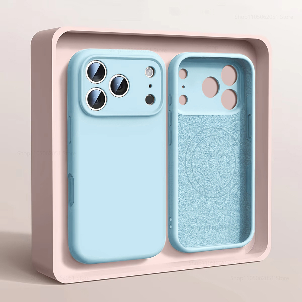 For Magsafe Magnetic Phone Cas - Liquid Silicone Magnetic Phone Case ulasan dan harga