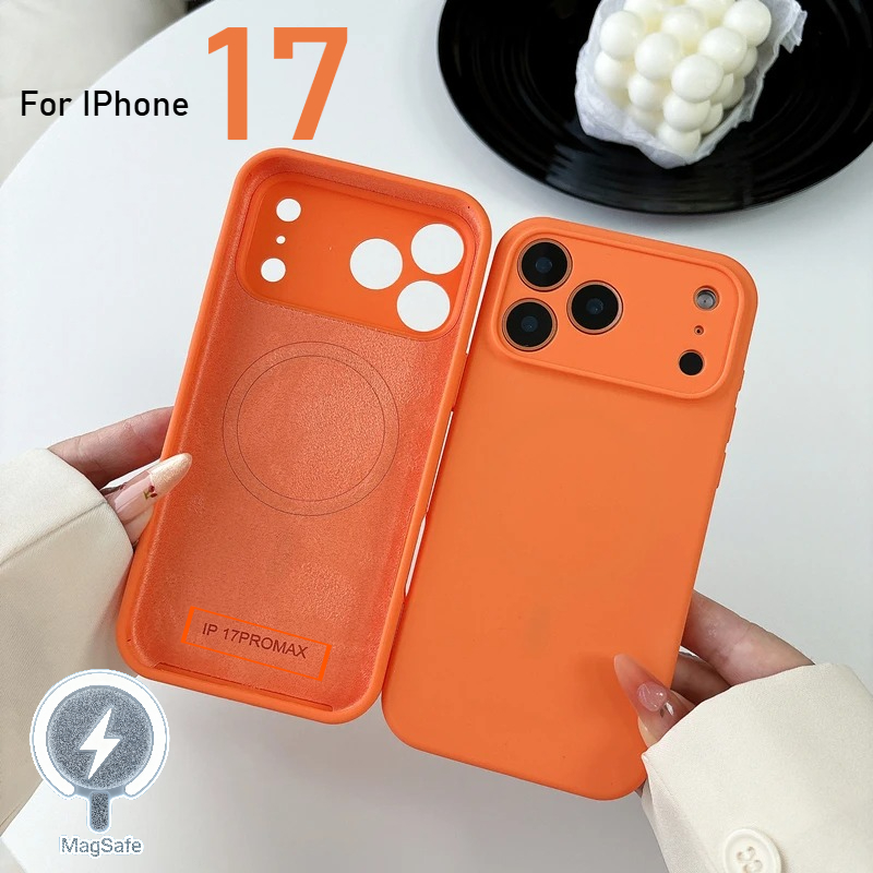 Solid Color Official Liquid Si - Liquid Silicone Magnetic Phone Case ulasan dan harga
