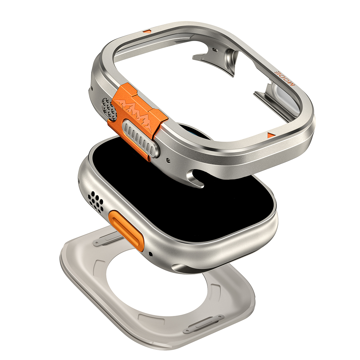 Metal Case for Apple Watch Ult - Metal Bumper Aluminum Frame Case ulasan dan harga