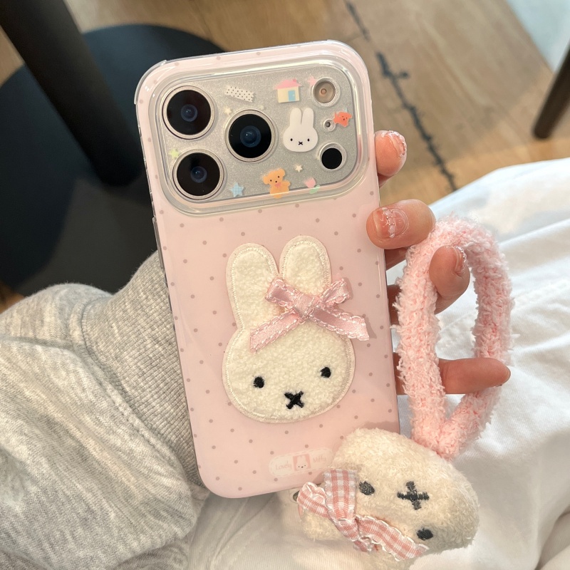 Kawaii Cute Cartoon fluffy Mif - Cute Cartoon Wrist Strap Silicone Case ulasan dan harga
