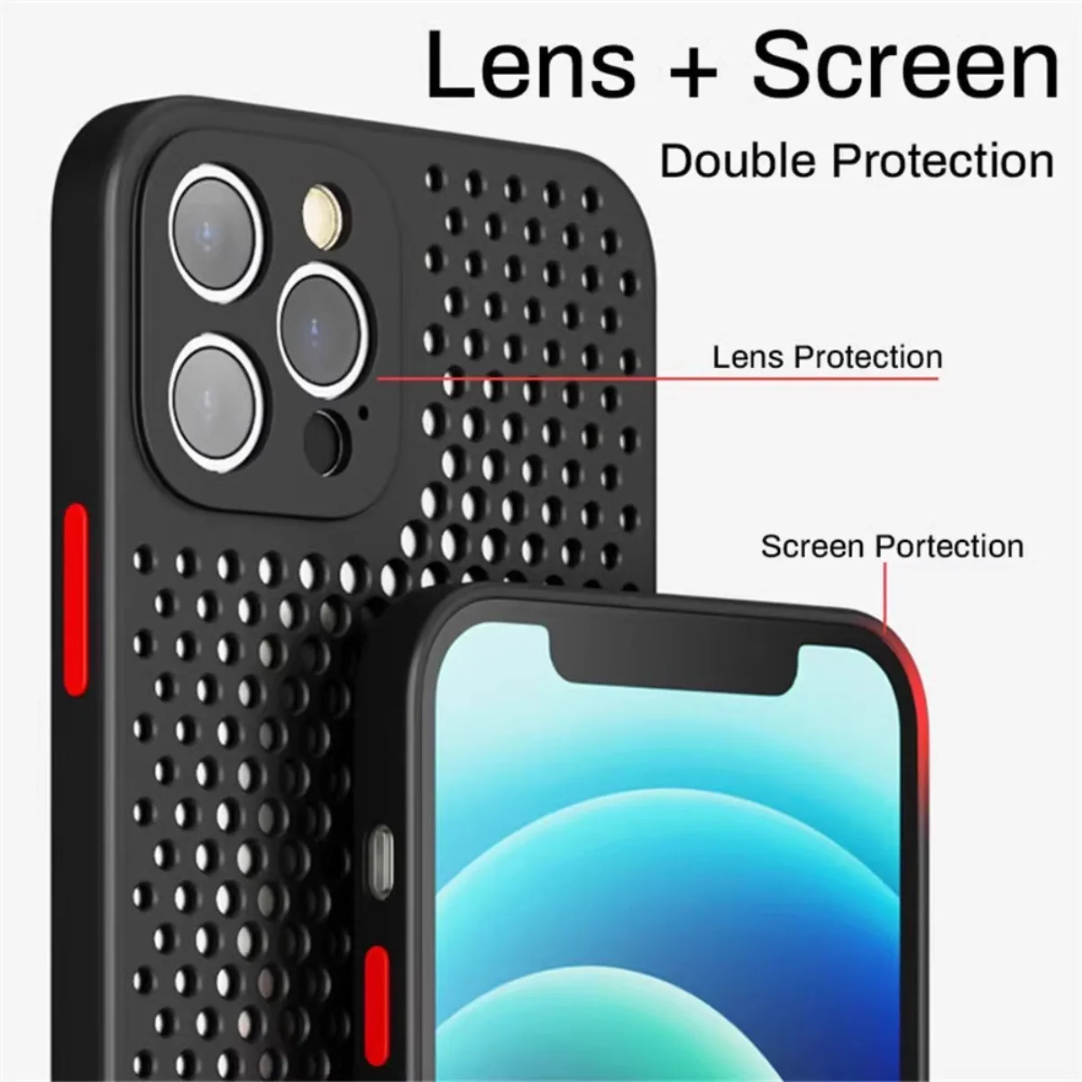 Heat Dissipation Cooling Phone - Heat Dissipation Mesh Breathable Case ulasan dan harga