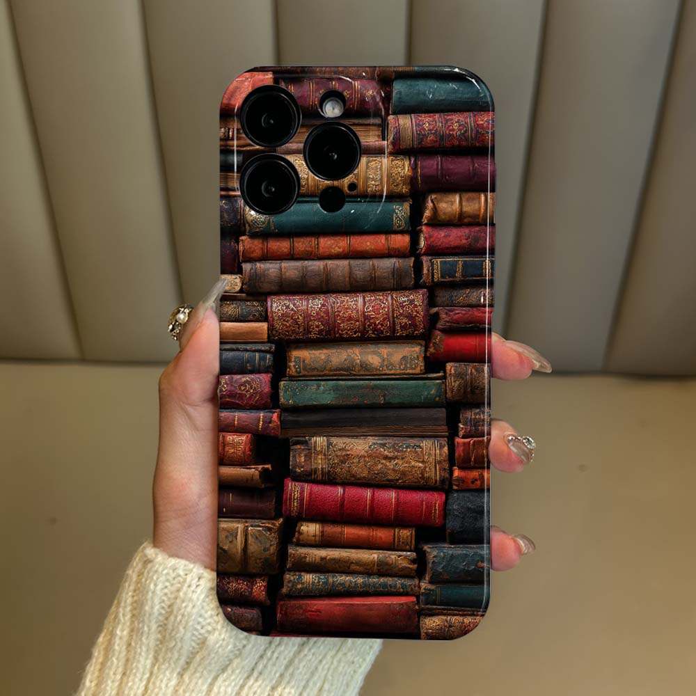 Vintage Pattern Book Stack Pho - Vintage Floral Pattern Soft Case ulasan dan harga