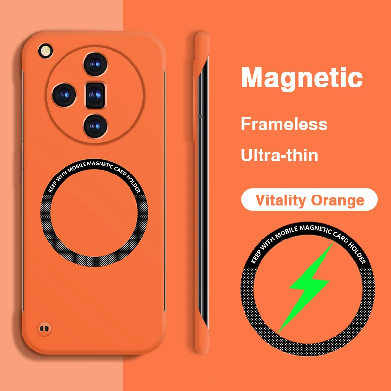 Ultra Thin Magnetic Wireless C - Ultra Thin Frameless Phone Cover ulasan dan harga