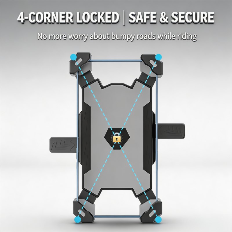 Motorcycle Rider Phone Mount A - Phone Stands ulasan dan harga