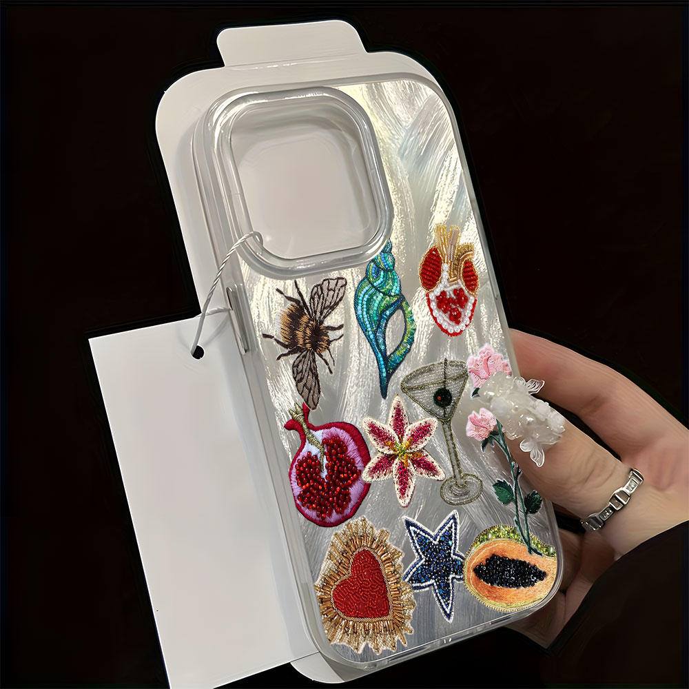Vintage Flowers Collage Patter - Vintage Floral Pattern Soft Case ulasan dan harga