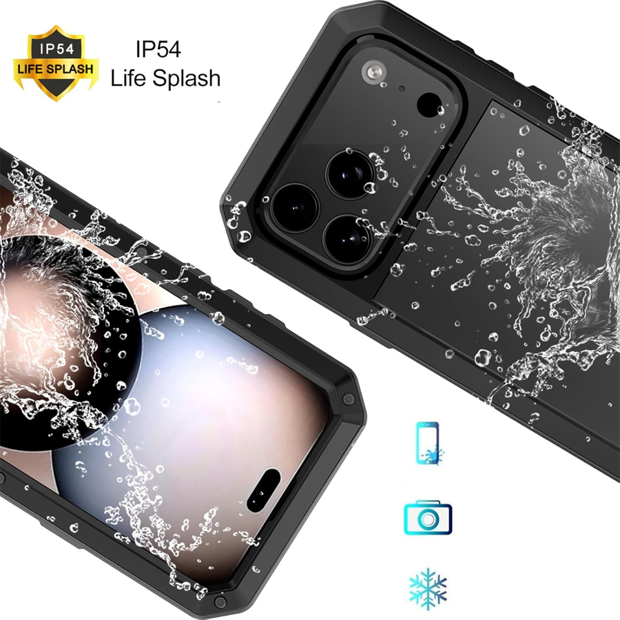 Heavy Duty Metal Armor Phone C - Heavy Duty 360 Full Body Protective Case ulasan dan harga